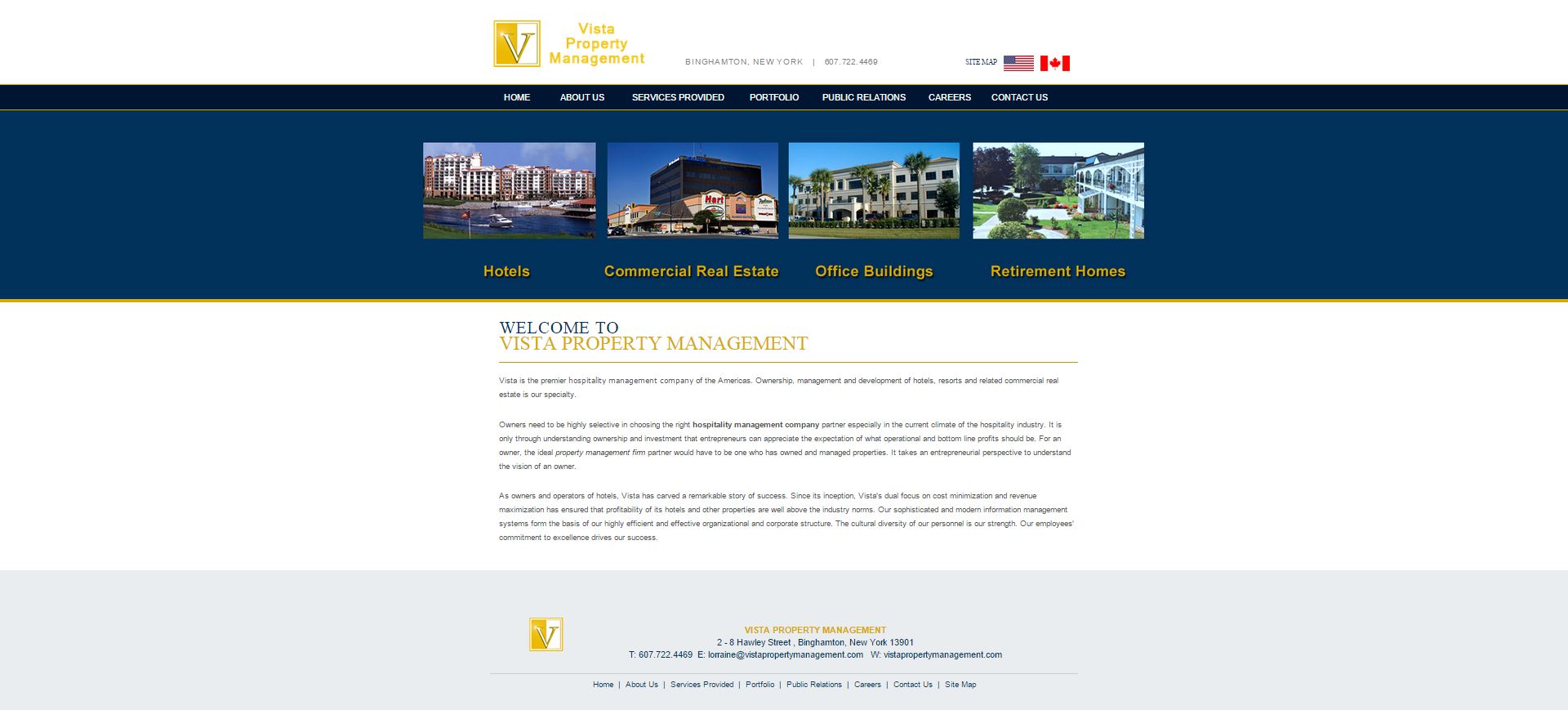 The Vista Group Of Companies Launches New Website